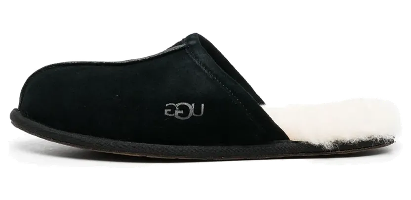 Ugg Scuff Slipper Fleece Lined “Black” (1101111-BLK)