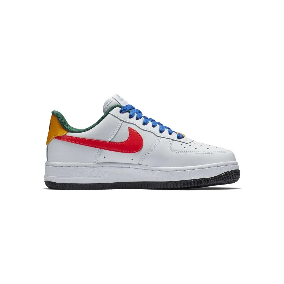 Nike Air Force 1 Low Love (W) White/Bright Crimson-University Gold (AR5432-167)
