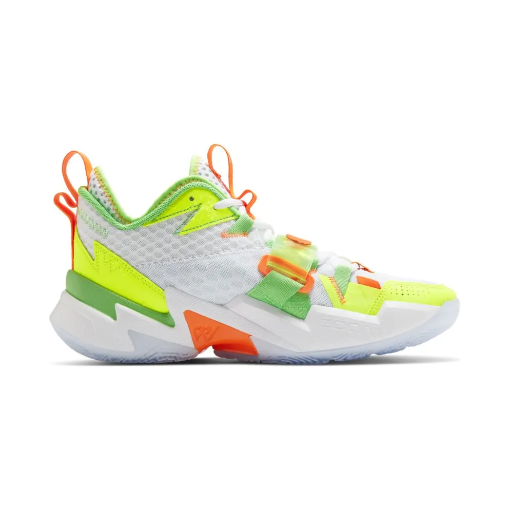 Jordan Why Not Zer0.3 Splash Zone White/Green-Orange-Volt (CZ3616-100)