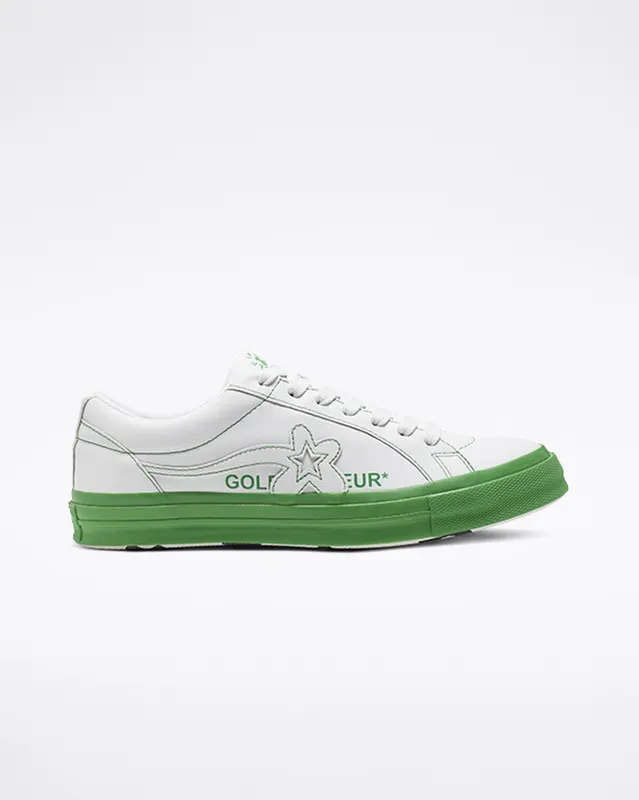 Converse One Star Ox Golf Le Fleur Color Block Pack Green White/Green-White (164025C)