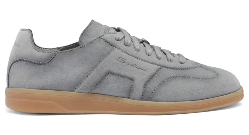 Santoni aus Wildleder “Blue” (MBPL22072FARTSE2)