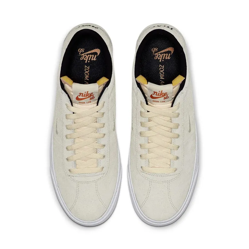 Nike SB Zoom Bruin Light Cream Light Cream/Light Cream-Black-Gum Yellow (AQ7941-200)