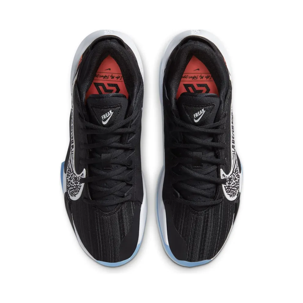 Nike Zoom Freak 2 Black White Black/Off Noir-Solar Flare-White (CK5424-001)