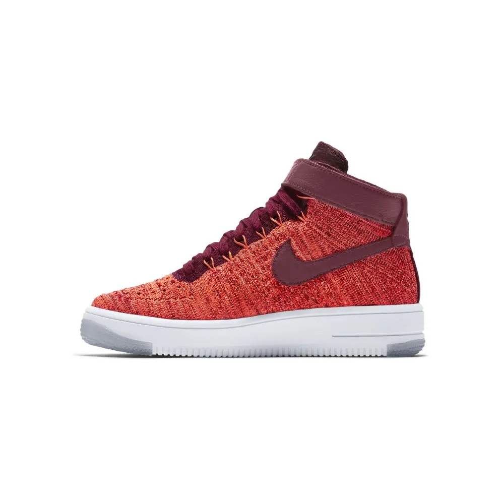 Nike Air Force 1 Flyknit Total Crimson Team Red (W) Total Crimson/Team Red (818018-800)