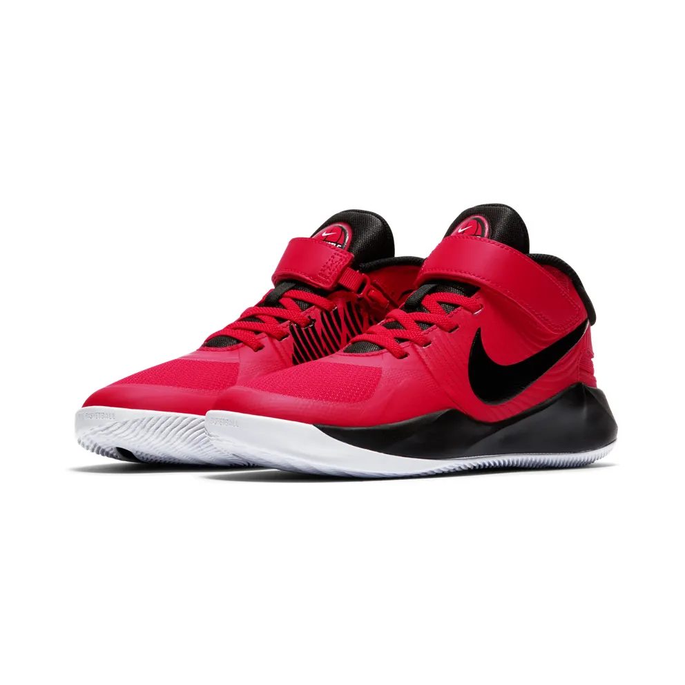 Nike Team Hustle D 9 FlyEase “University Red / Black” (BV2952-600)