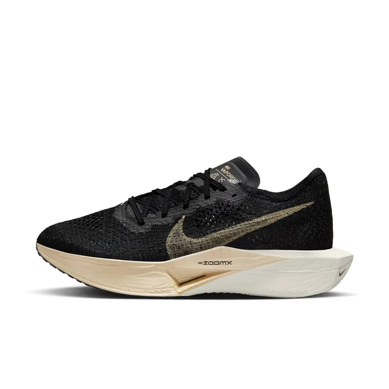 Nike ZoomX Vaporfly 3 “Black Metallic Gold Grain” (DV4129-001)