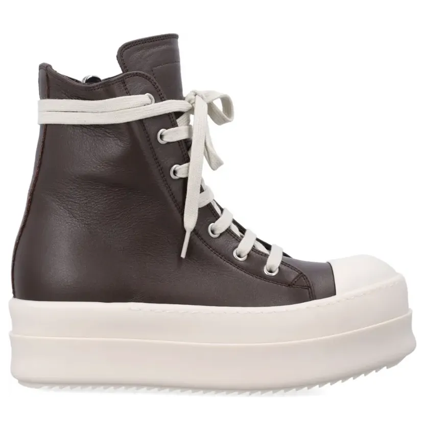 Rick Owens mit Schnürung “Brown” (RP01F6859LCO)