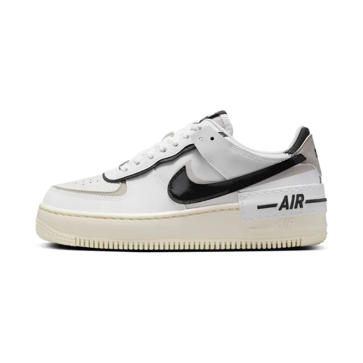 Nike Air Force 1 Low Shadow White College Grey Platinum Tint Off Noir (DZ1847-110)