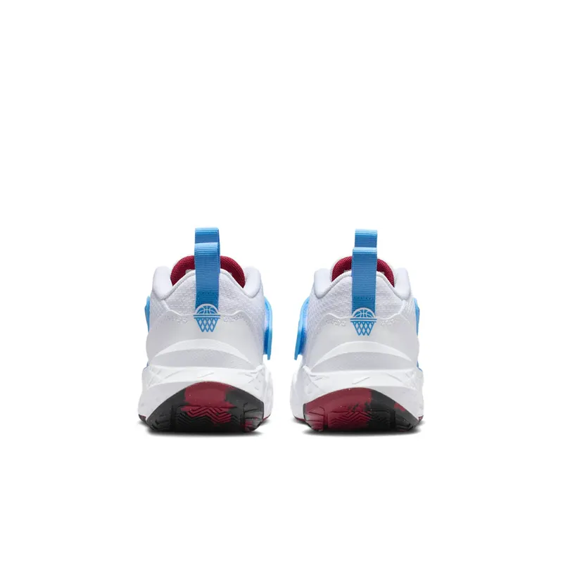 Nike Team Hustle D 12 White University Blue Black Team Red (HF6280-102)