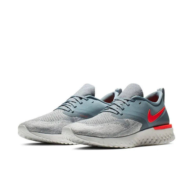Nike Odyssey React Flyknit 2 Armory Blue Armory Blue Vast Grey Black Bright Crimson (AH1015-403)
