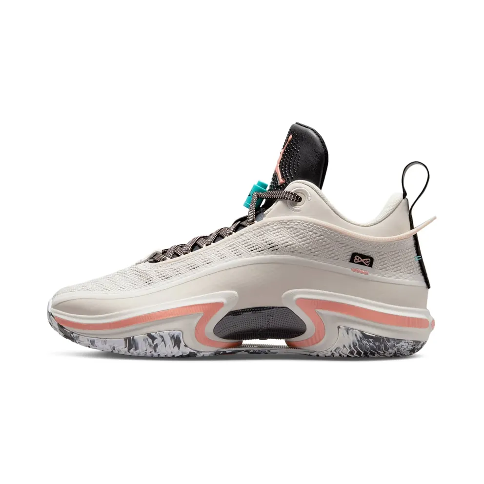 Jordan Air Jordan Xxxvi Lowen “Light Orewood Brown / Black / Phantom / Crimson Bliss” (DH0833-160)