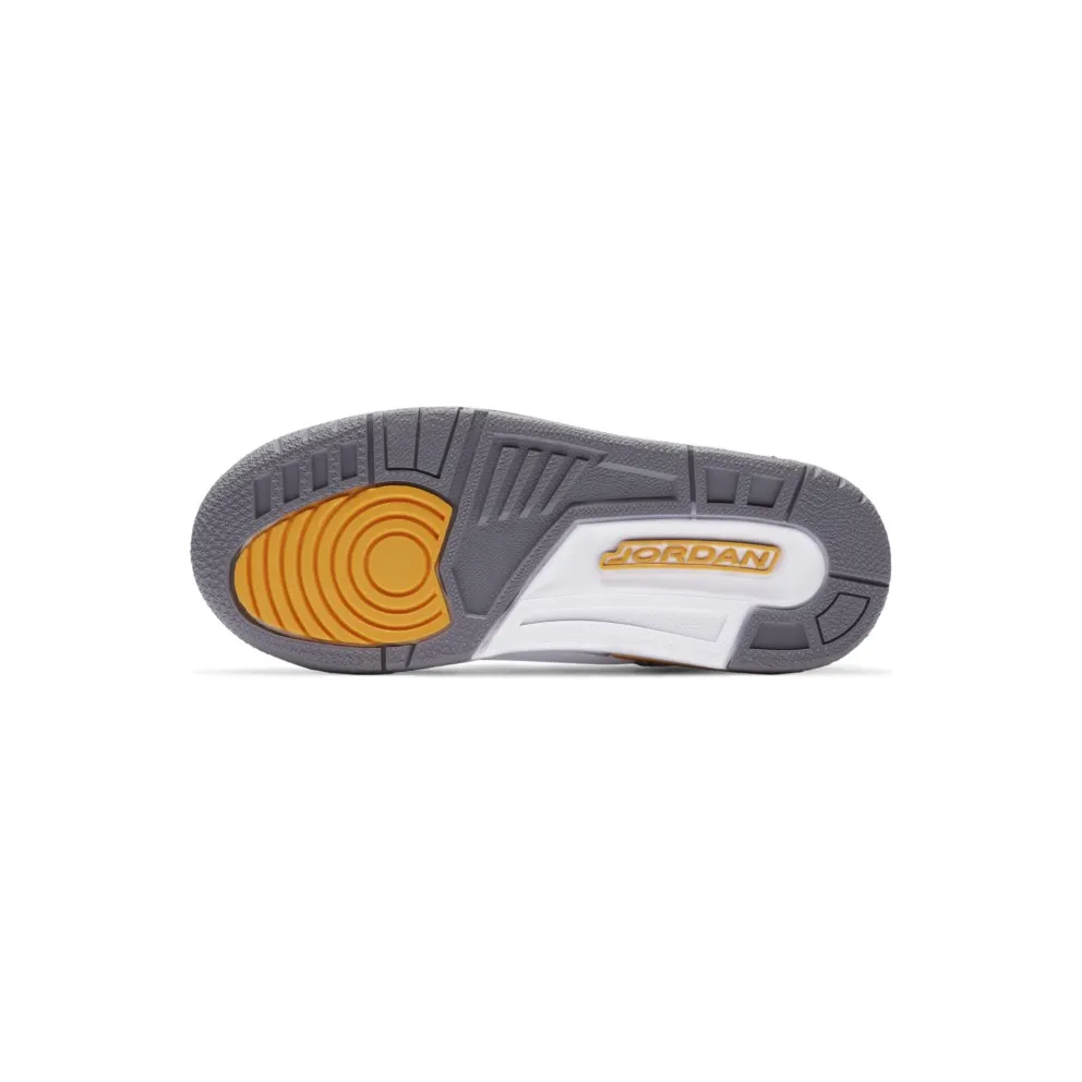 Jordan 3 Retro Laser Orange (PS) White/Black-Laser Orange-Cement Grey (441141-108)