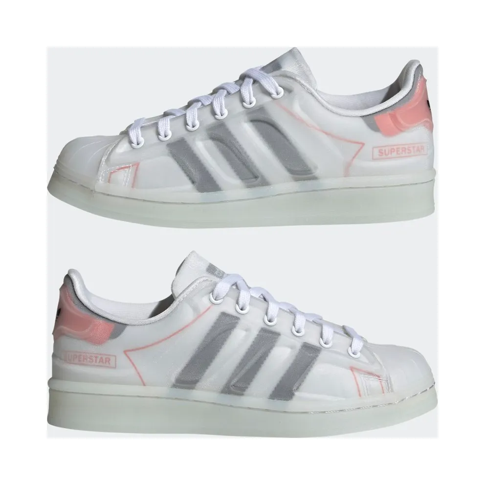 adidas Superstar Futureshell Cloud White / Core Black / Semi Solar Red (S42622)