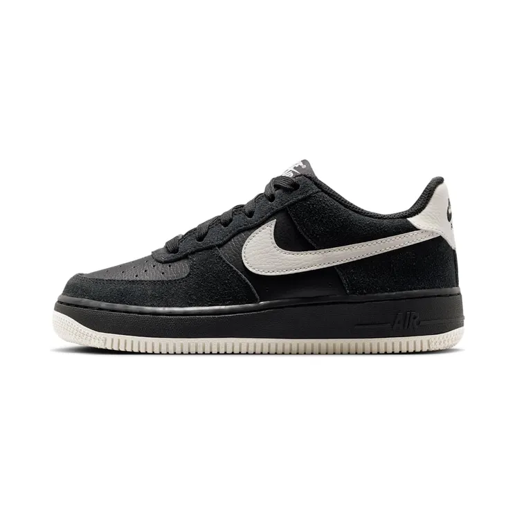 Nike Air Force 1 Low LV8 2 GS “Black / Light Bone” (HV4760-001)