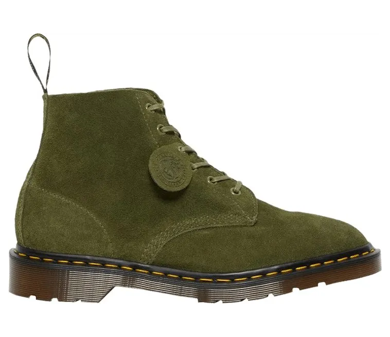 Dr. Martens 101 Suede Ankle Boot Green Desert Oasis (26852342)