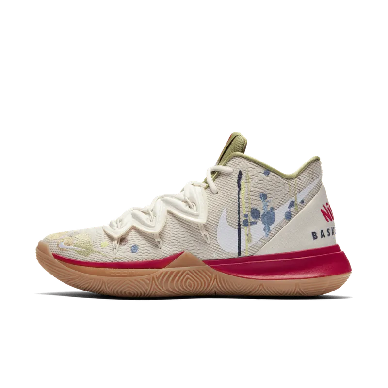 Nike Kyrie 5 EP Bandulu Light Bone/Green-Red (CK5836-100)