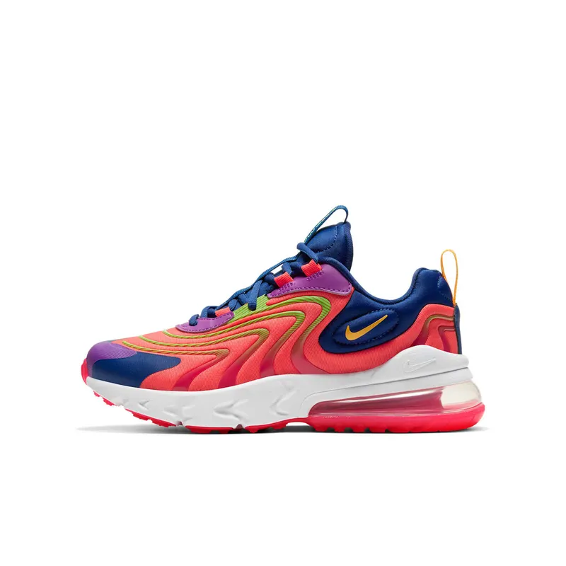 Nike Air Max 270 React Crimson Navy (GS) Crimson/Green-Purple-Navy (CD6870-600)