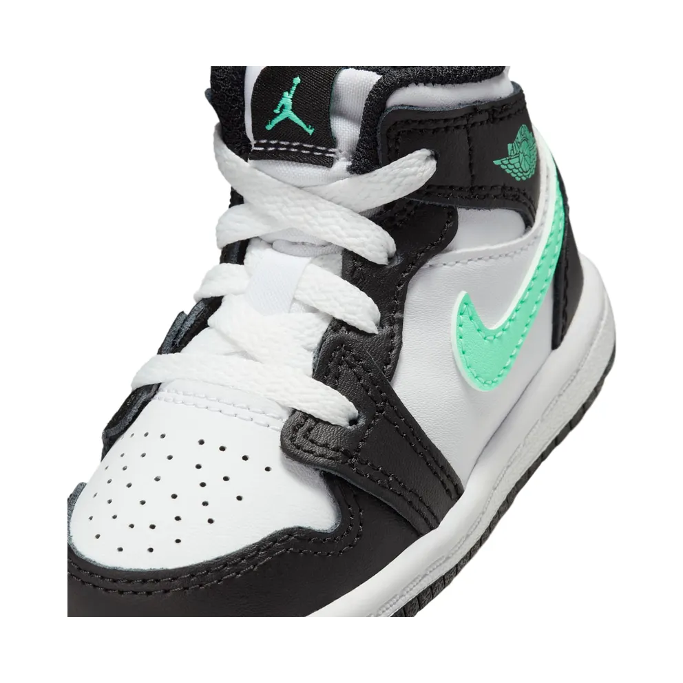 Jordan 1 Mid TD “Green Glow” (DQ8425-103)