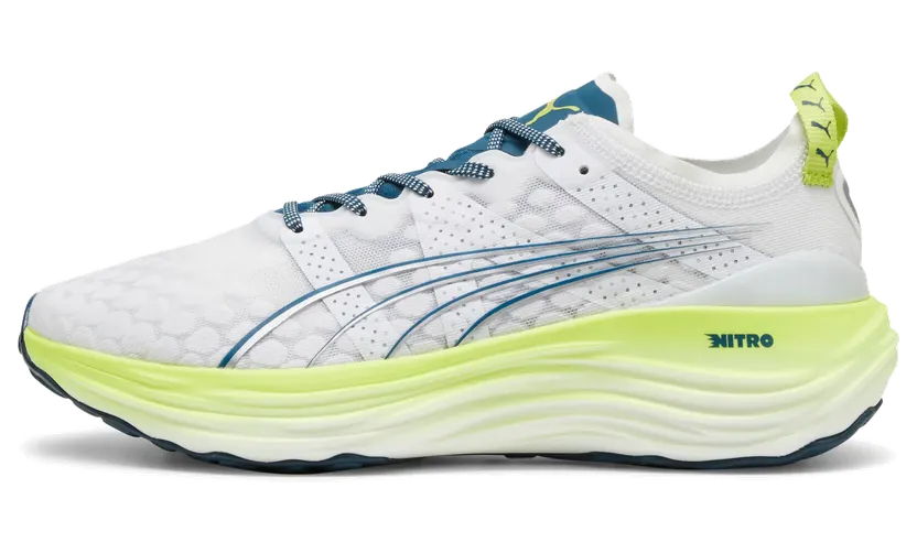 Puma ForeverRun Nitro “White Ocean Tropic Lime” (377757-19)