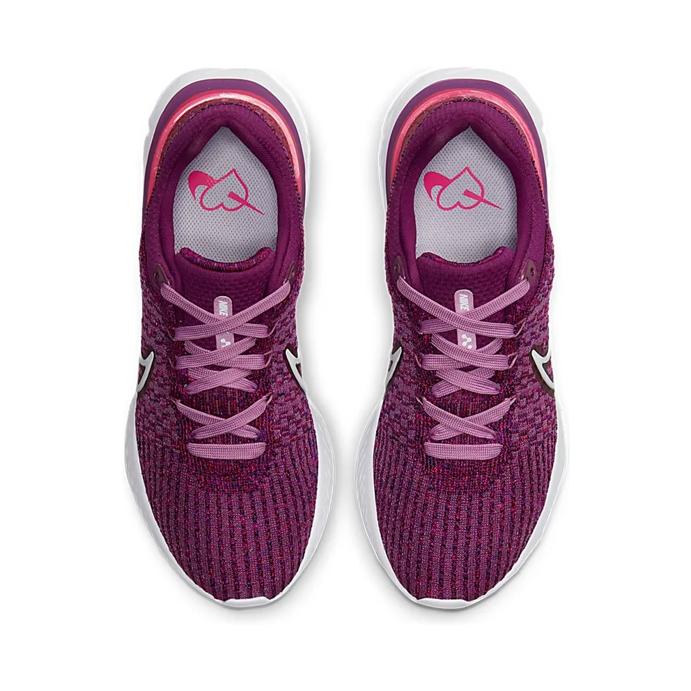 Nike React Infinity Run Flyknit 3 Road Running Purple (DD3024-500)