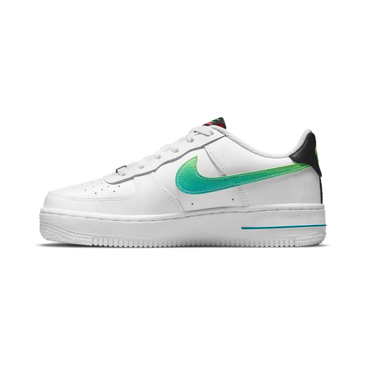 Nike Air Force 1 LV8 1 “White / Aquamarine / Black / Green Strike” (DJ5154-100)