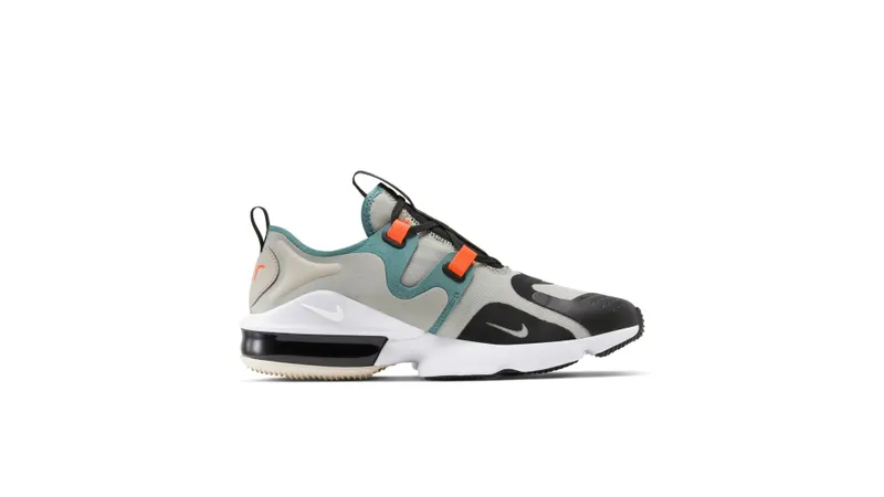 Nike Air Max Infinity Black Black/Mineral Teal-Total Orange-Desert Sand (BQ3999-002)