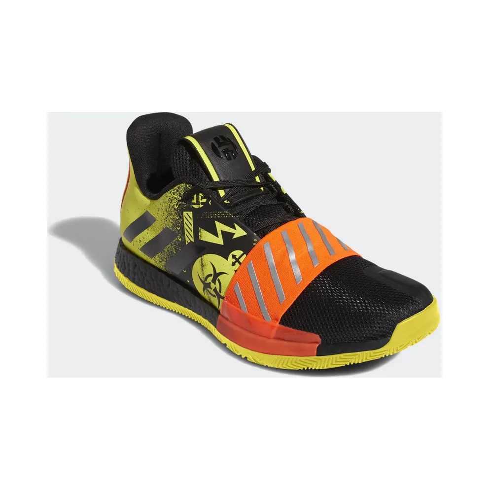 adidas Harden Vol. 3 Radioactive (Yellow Sole) Core Black/Yellow/Solar Red (FV2592)