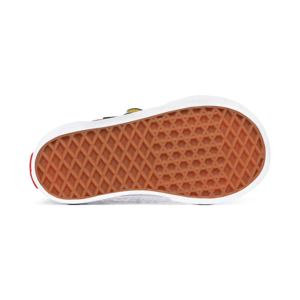 Vans The Simpsons X Vans El Barto Old Skool V Toddler Shoes Red (VN0A38JN17A)
