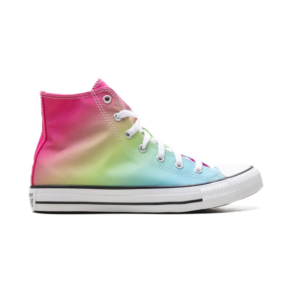 Converse All Star Hi GS “Bright Ombre / Triple Cyan / Chaos Fuchsia” (A07337F)