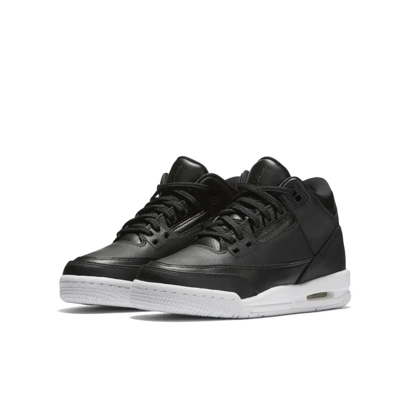 Jordan 3 Retro Cyber Monday 2016 (GS) Black/Black-White (398614-020)