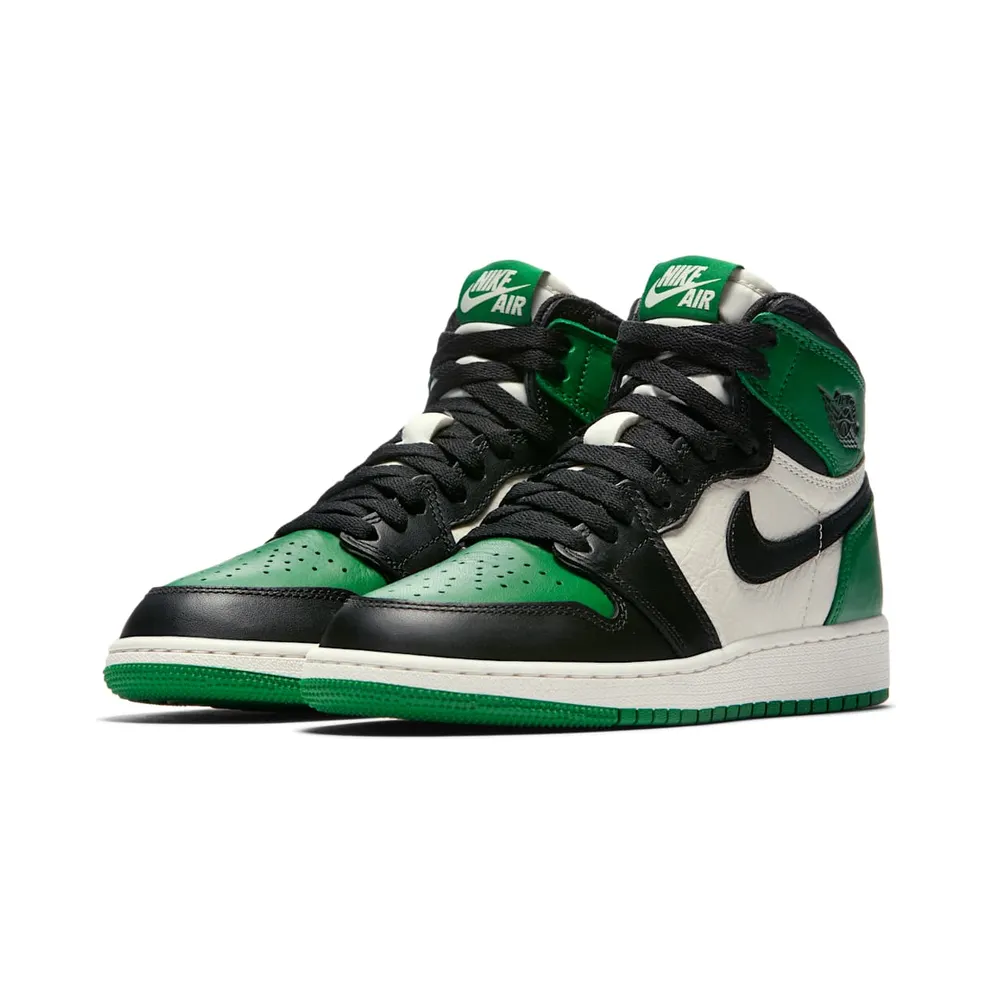 Jordan 1 Retro High Pine Green (GS) Pine Green/Sail-Black (575441-302)