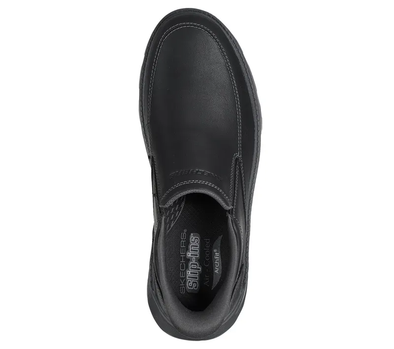 Skechers Slip-ins Relaxed Fit: Arch Fit Garza – Umar Sneaker Black