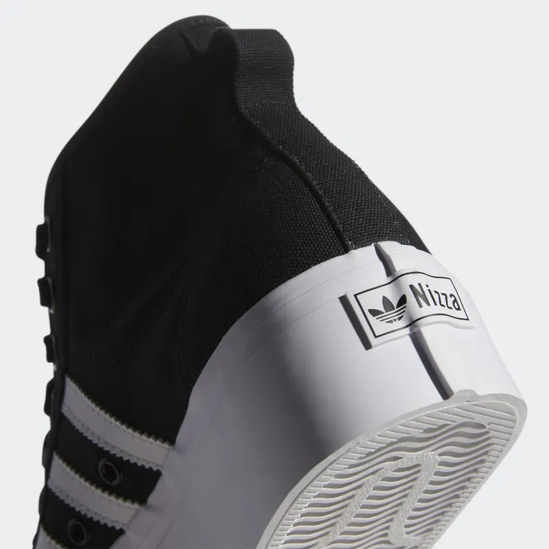 Adidas Nizza Platform Mid Core Black / Cloud White / Cloud White (FY2783)