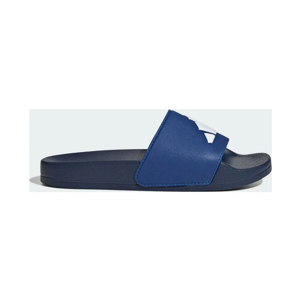 adidas Adilette Shower Logo Sandals Dark Blue White Royal Blue (JS2520)