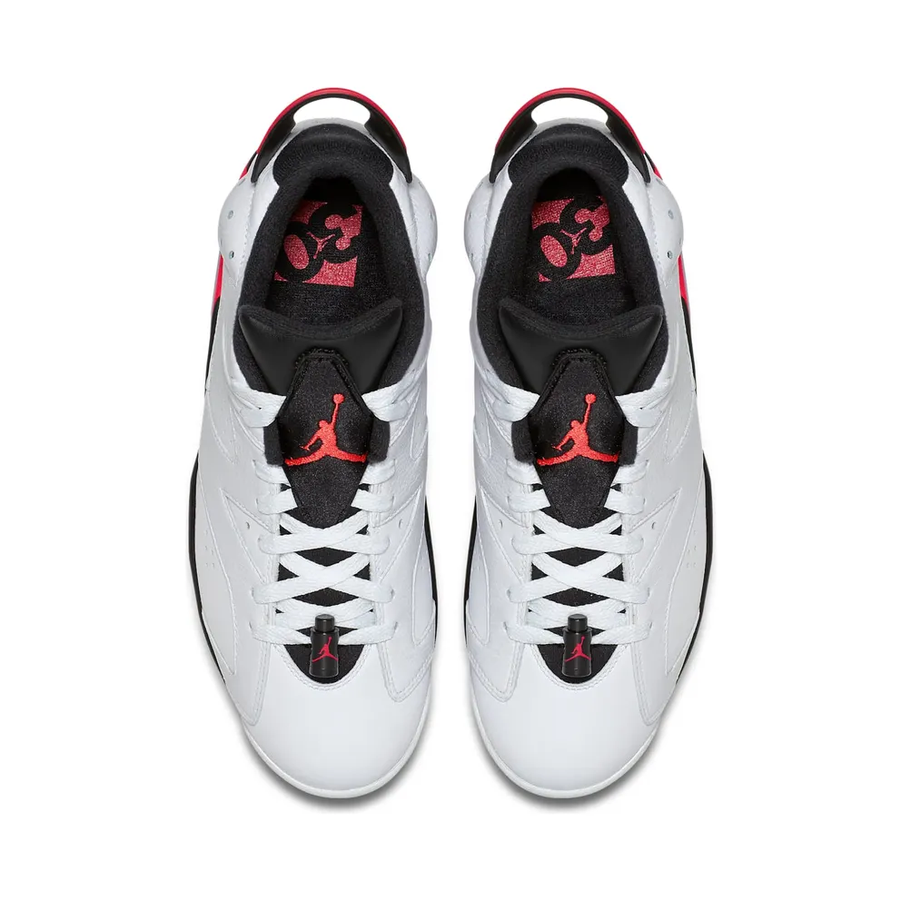 Air Jordan Nike AJ 6 VI Retro Low Infrared White (304401-123)