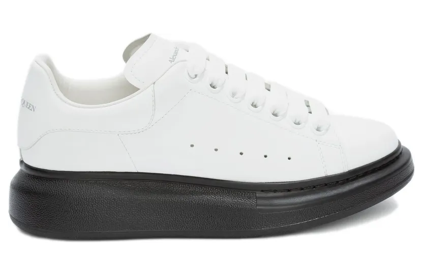 Alexander McQueen Oversized White Black Sole (W)