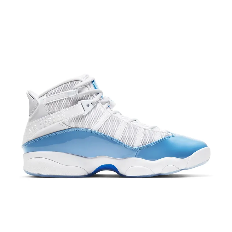 Jordan 6 Rings UNC White/Valor Blue-Ice-White (CW7037-100)