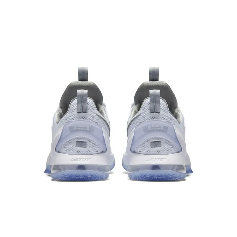 Nike LeBron 13 Low Metallic Silver White/Metallic Silver-Light Iron Ore (831925-100)