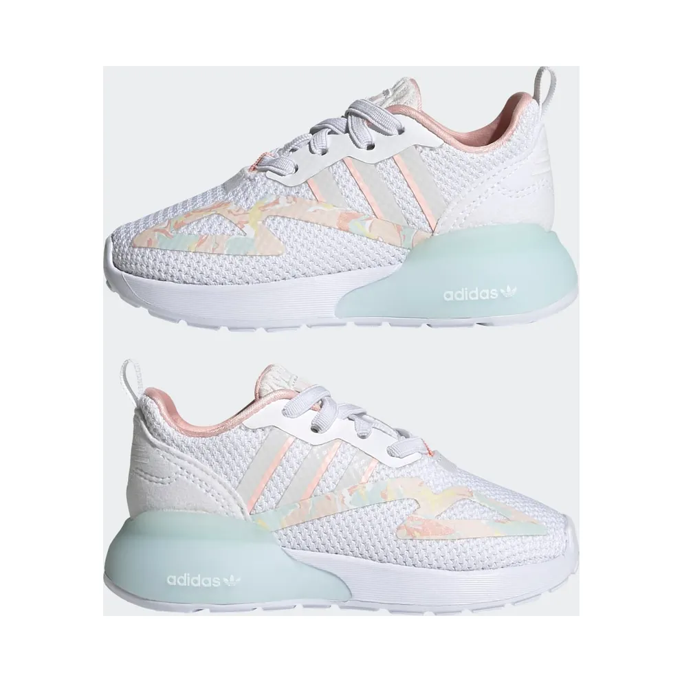 adidas ZX 2K Cloud White / Cloud White / Haze Coral (H02367)