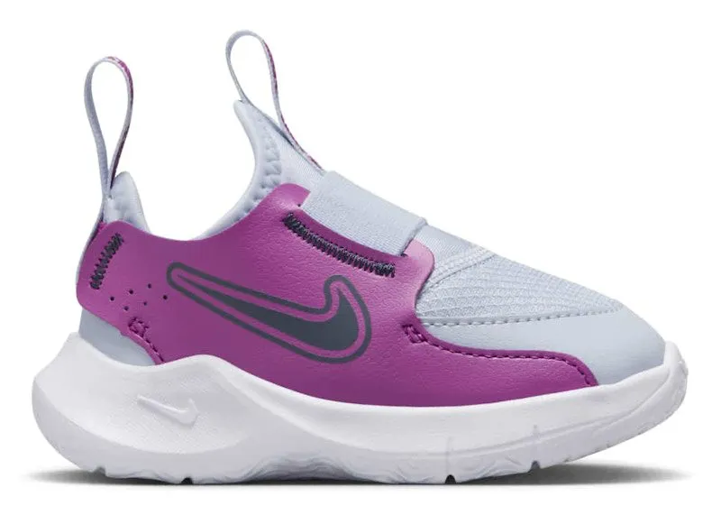 Nike Flex Runner 3 Football Grey Hot Fuchsia White Thunder Blue (FN1478-007)