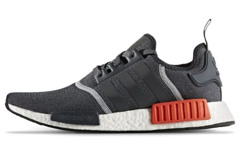 Adidas NMD R1 Dark Grey Solar Red (S31510)