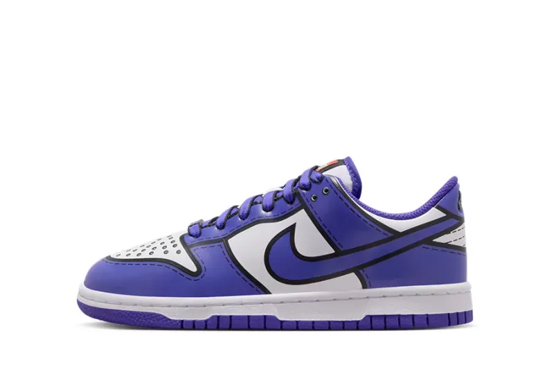 LEGO x Nike Dunk Low – “White / Rush Red / Tour Yellow / Bright Concord” (IF2117-102)