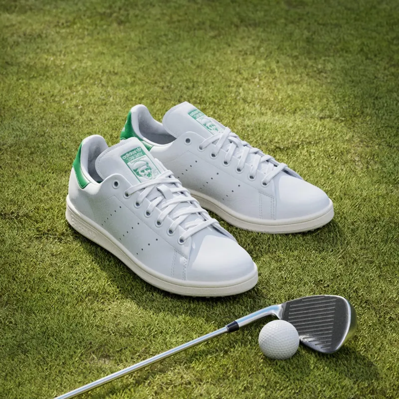 adidas Stan Smith Spikeless Golf Cloud White Green Off White (JH6153)