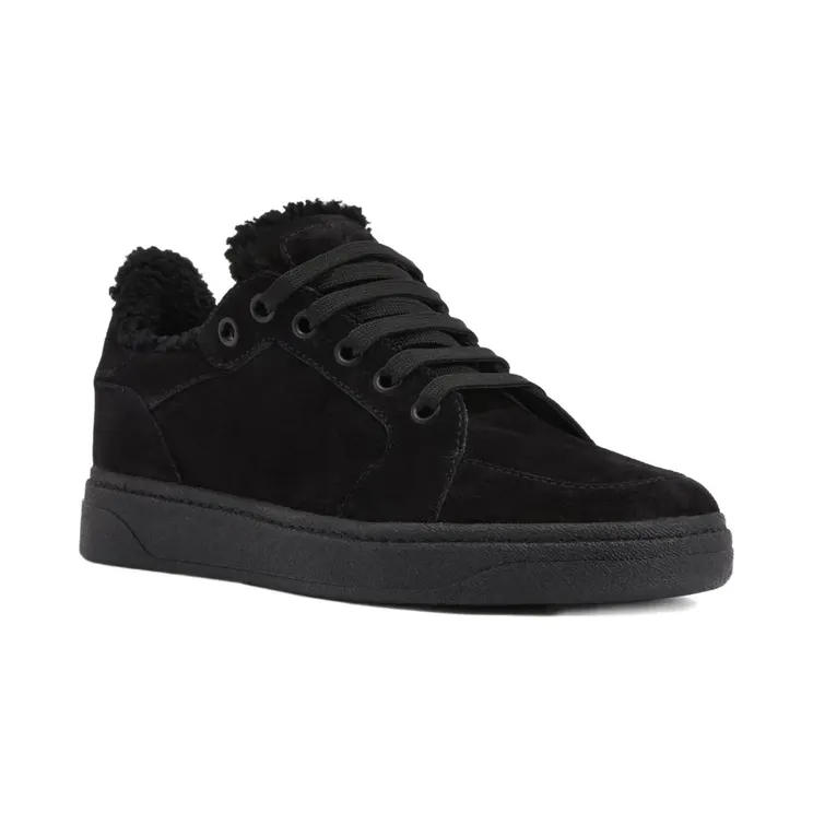Giuseppe Zanotti Low-Top-Sneakers aus Wildleder “Black” (RU50009003)