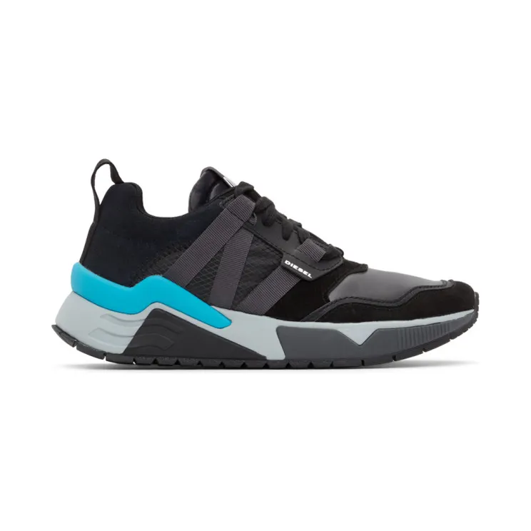Diesel Black S-Brentha WL Sneakers (Y02303P3866)
