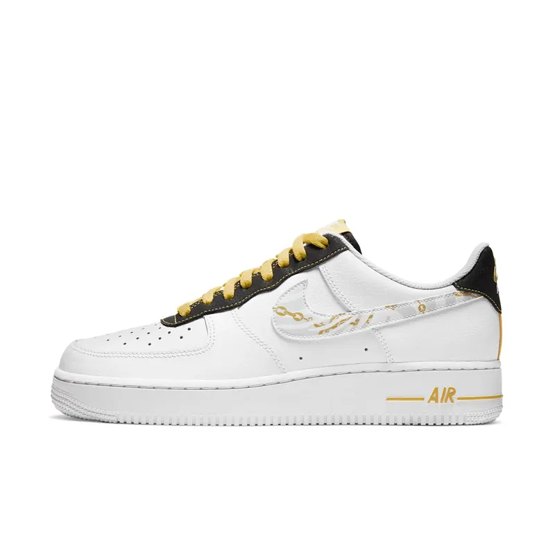 Nike Air Force 1 Low Gold Link Zebra (DH5284-100)