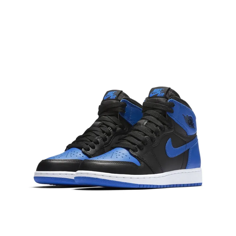 Jordan 1 Retro Royal 2017 (GS) Black/Royal-White (575441-007)