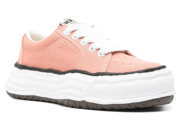 Maison Mihara Yasuhiro Lace-up “Pink” (A16FW703) (4)