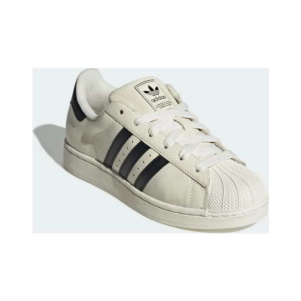 Adidas SUPERSTAR II Shoes Off White / Core Black / Off White (JS4013)