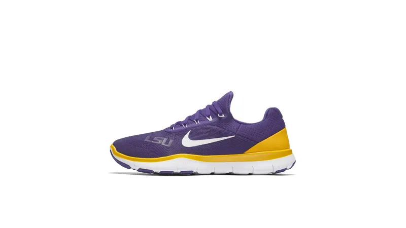 Nike Free Trainer V7 LSU Court Purple/University Gold-White (898049-500)